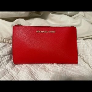 Michael Kors Wallet Red